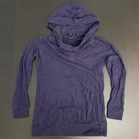 Purple cowl hooded sweater size S - Picture 1 of 6